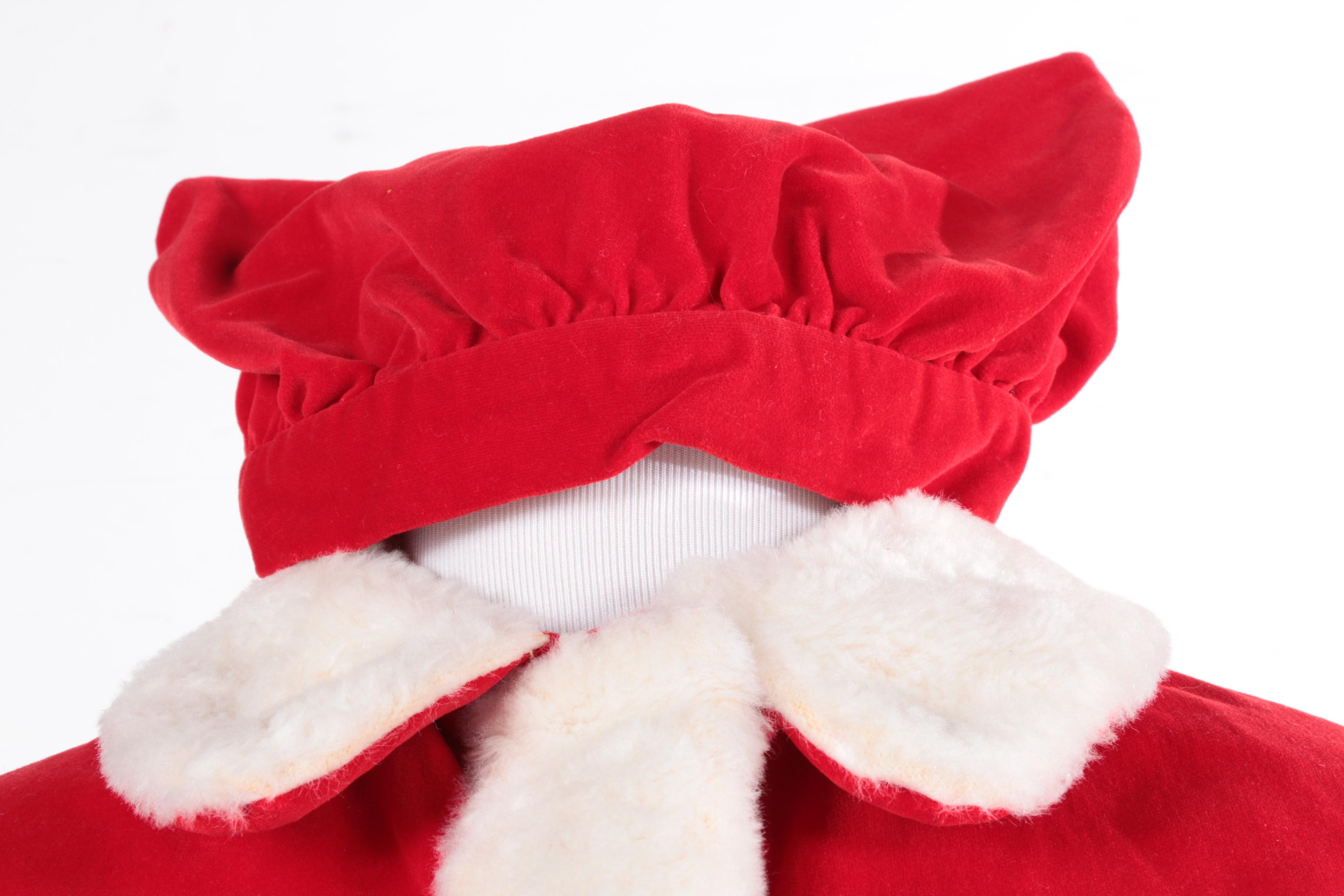 Vintage Mrs. Claus Costume