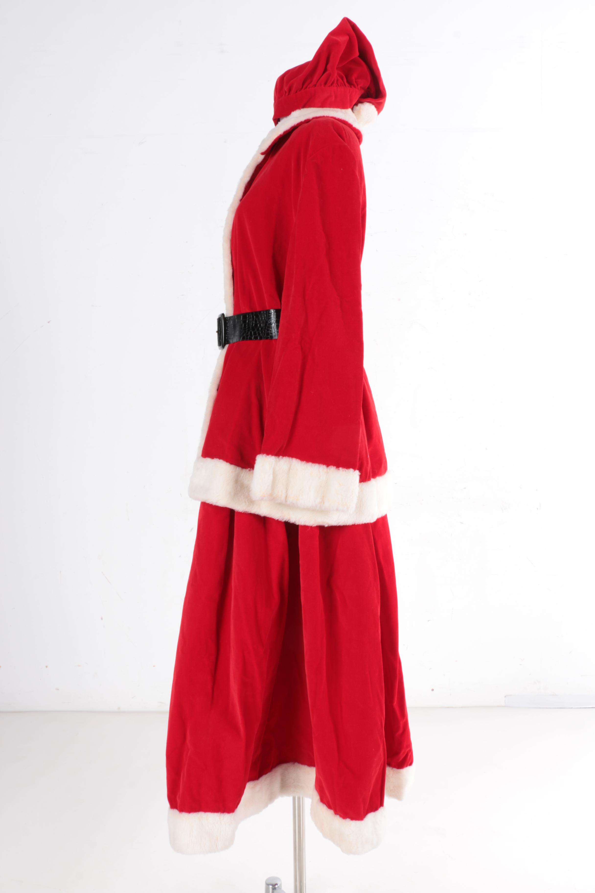 Vintage Mrs. Claus Costume