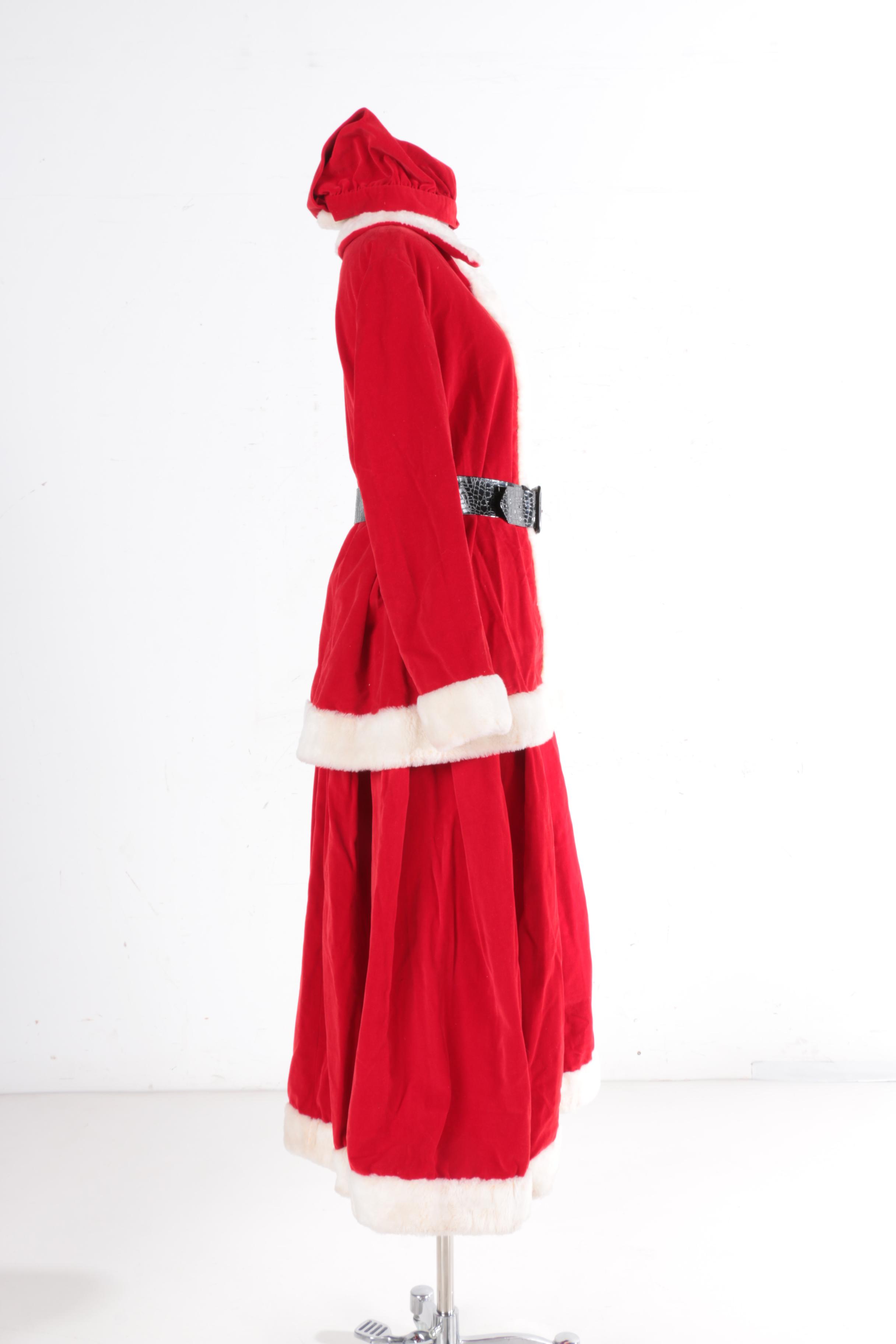 Vintage Mrs. Claus Costume