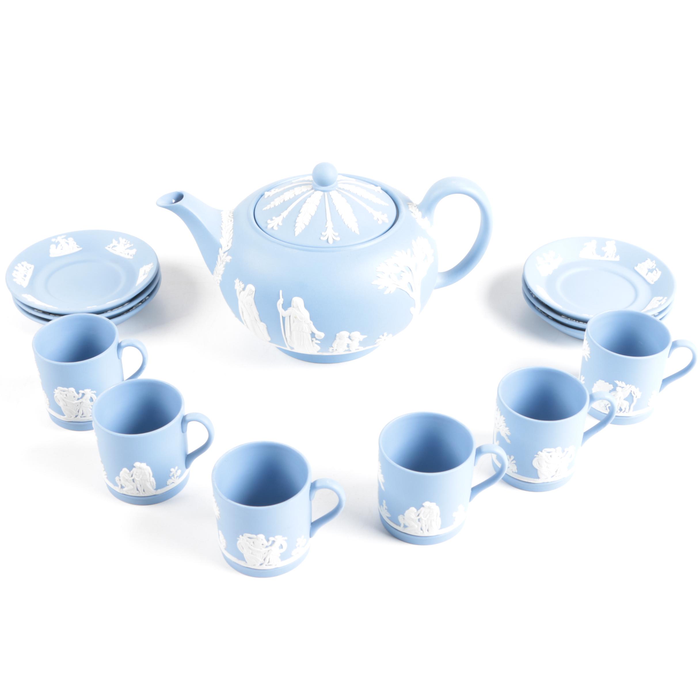 Wedgwood Jasperware Tea Set