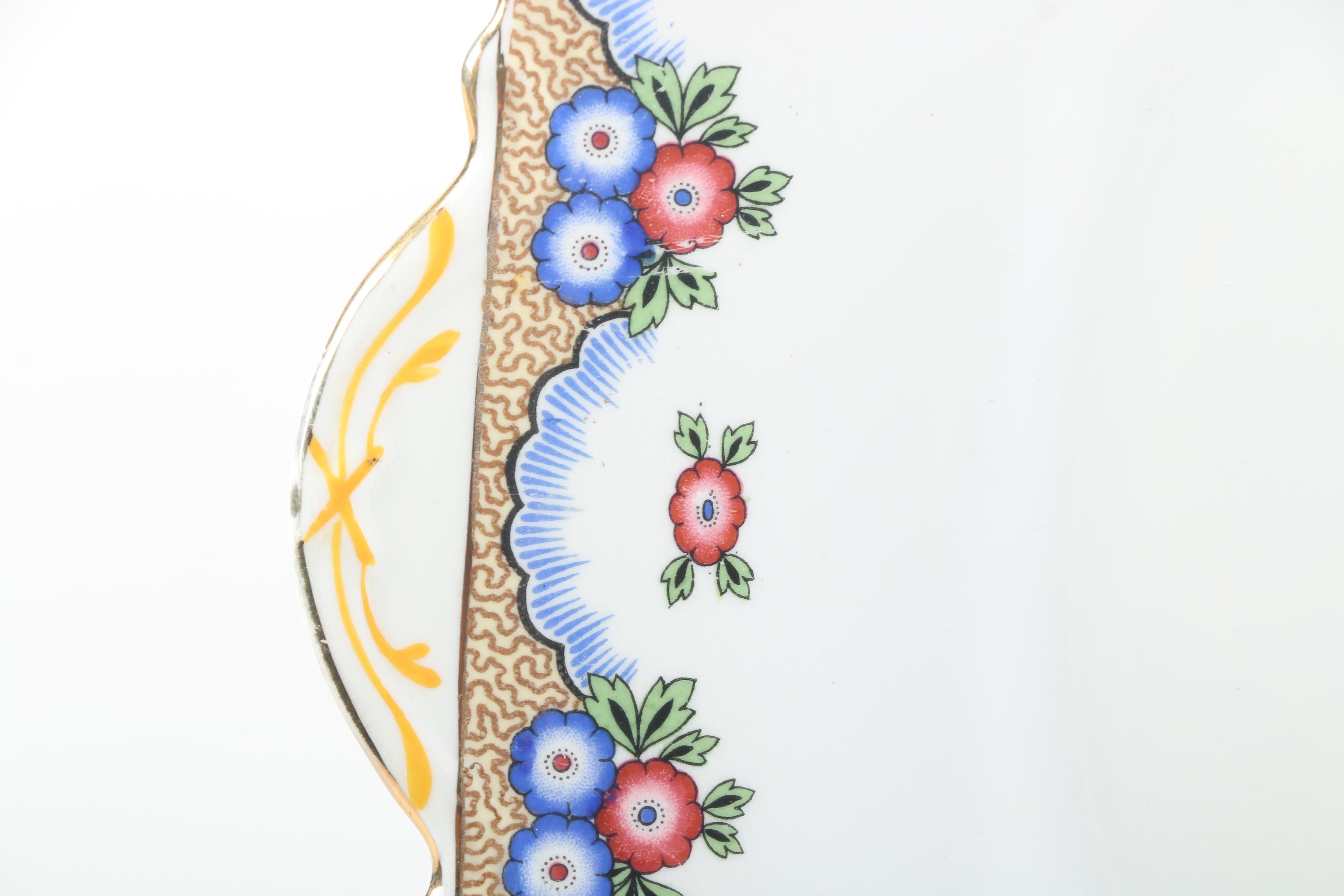 Vintage Aynsley English Dinner Plates 1934-39