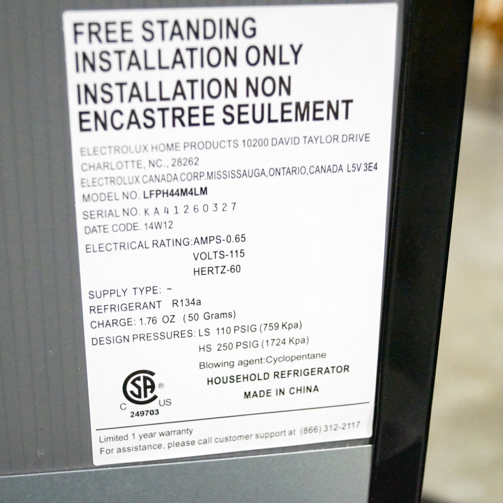 Frigidaire Mini Fridge