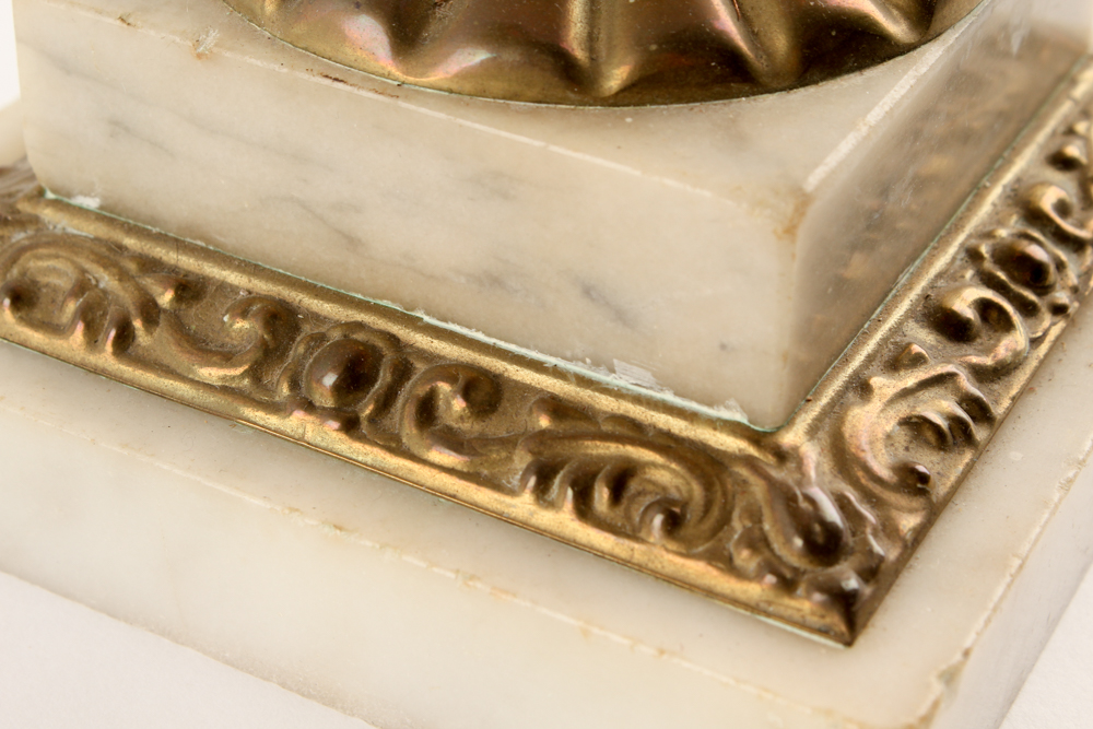 PRIORITY-Electrified Cranberry and Frosted Glass Parlor Lamp