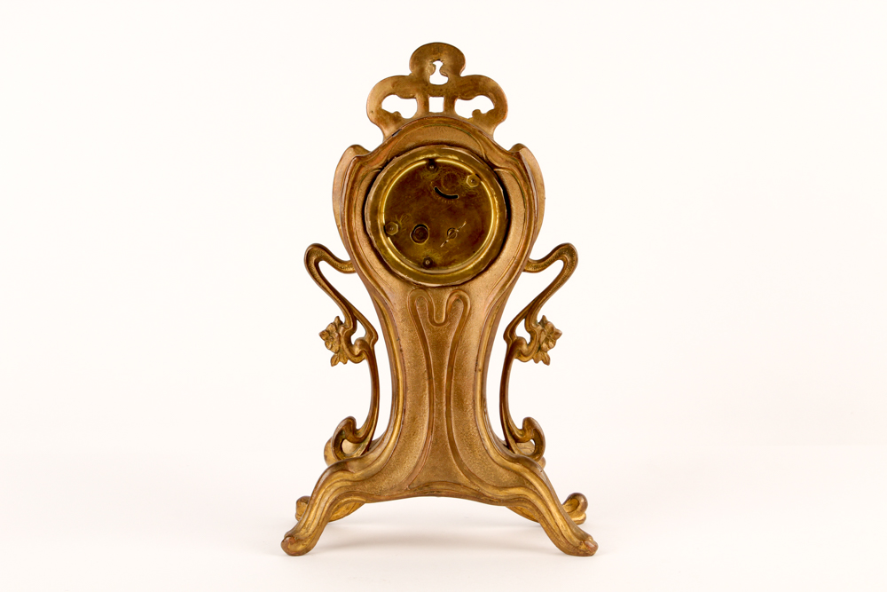 Antique American Art Nouveau Mantel Clock