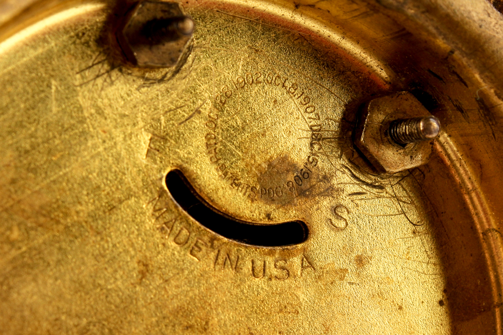 Antique American Art Nouveau Mantel Clock