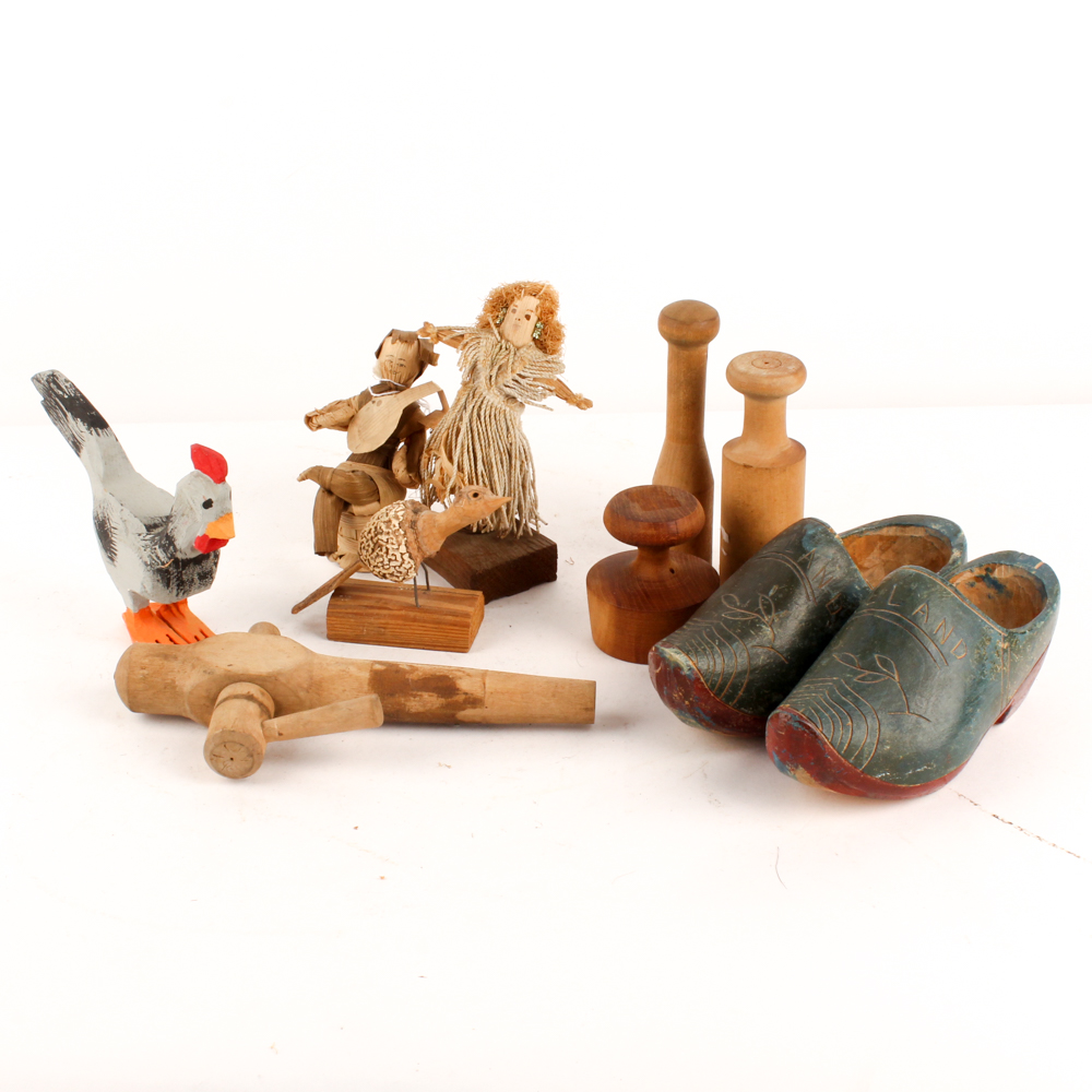 Handmade Wood Collectibles and Tools