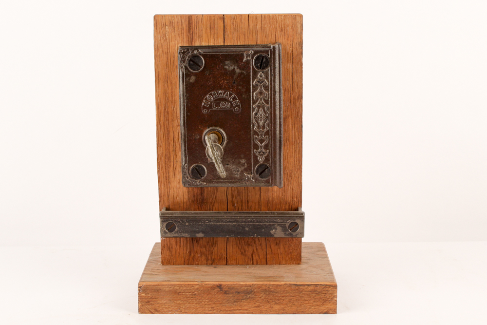 Antique Lock and Rim Lock with Key