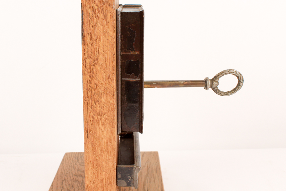 Antique Lock and Rim Lock with Key