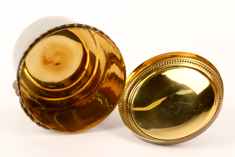 Assortment of Brass Tableware and Décor.