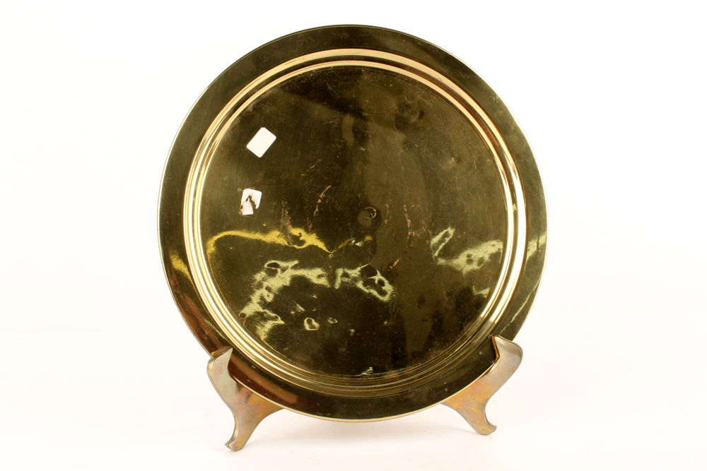 Assortment of Brass Tableware and Décor.