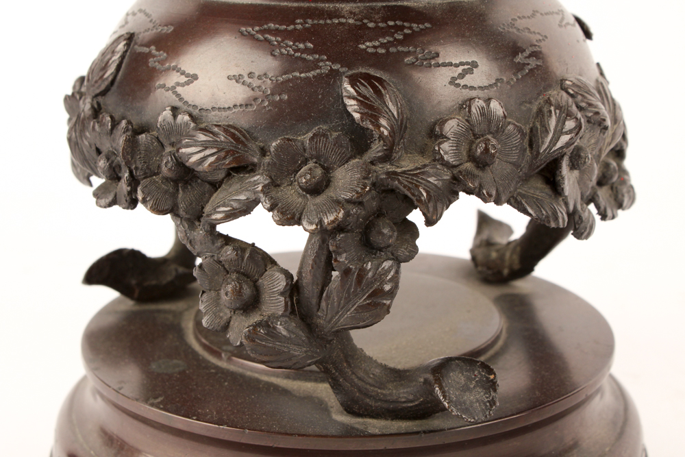 Guardian Lion Bronze Incense Burner