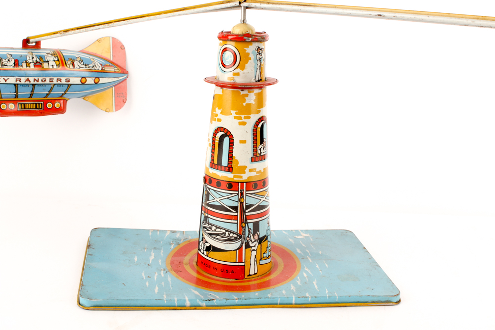 Vintage Tin Dirigible Toy
