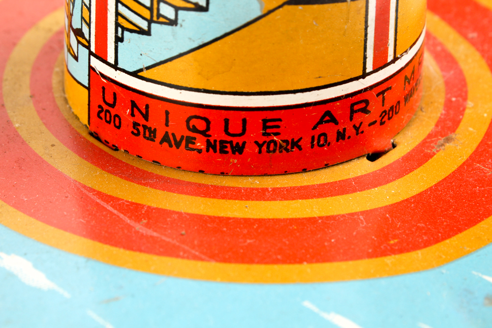 Vintage Tin Dirigible Toy