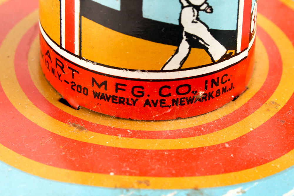 Vintage Tin Dirigible Toy