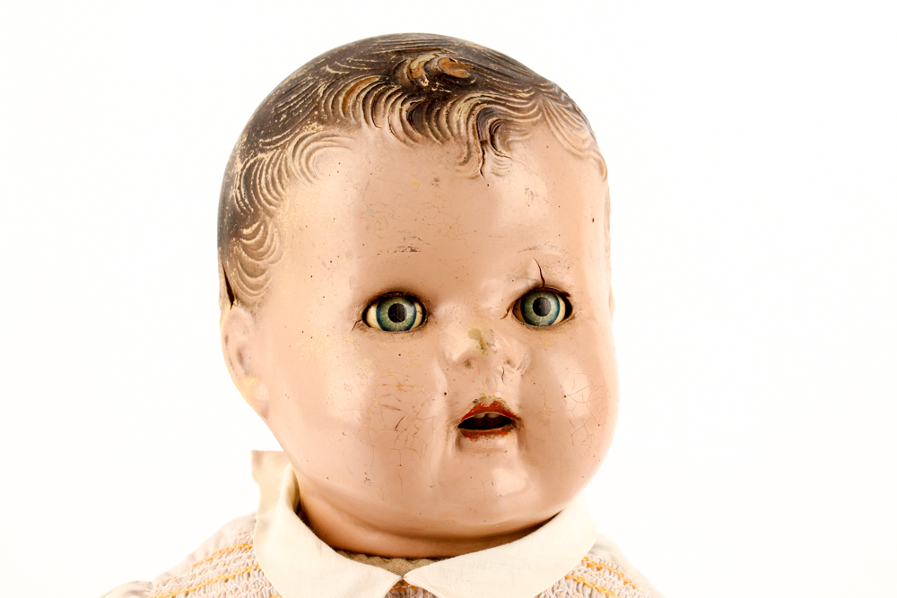 Circa 1930s Composition Baby Doll
