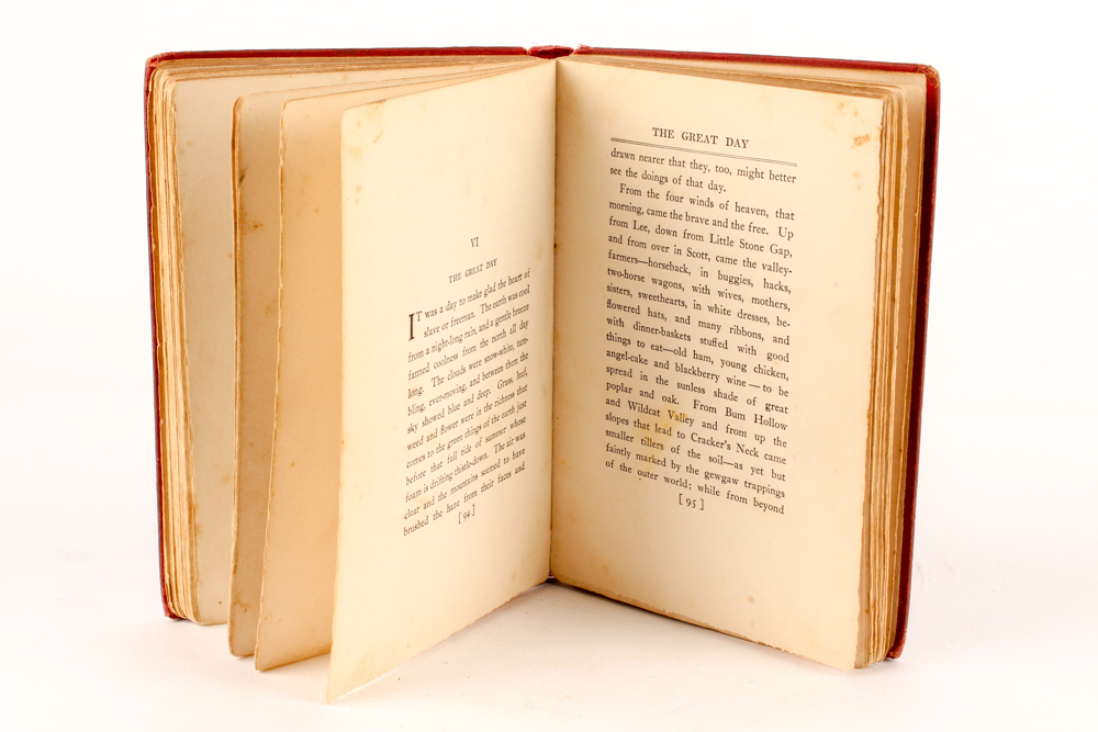 1906 "A Knight of the Cumberland" by John Fox, Jr.