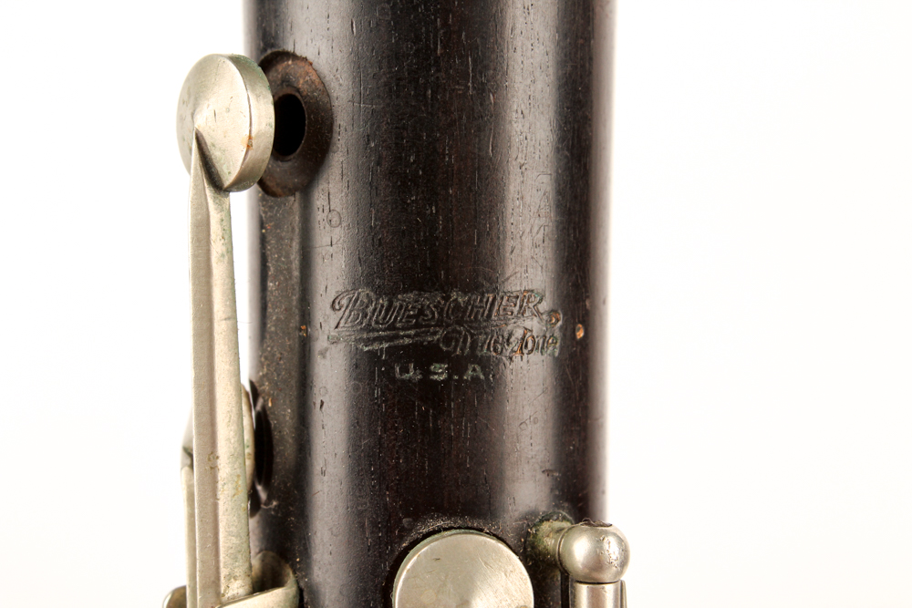 Vintage Buescher Tru-Tone Clarinet with Conn Leather Case