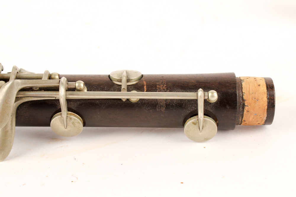 Vintage Buescher Tru-Tone Clarinet with Conn Leather Case