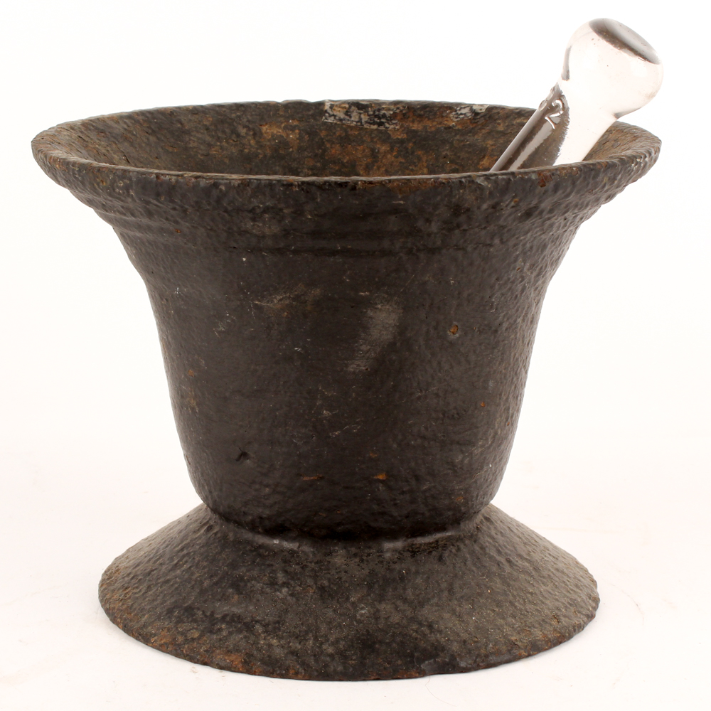 Mortar and Heavy Glass Pestle