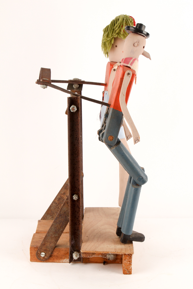 Vintage Clogging Folk Art Puppets