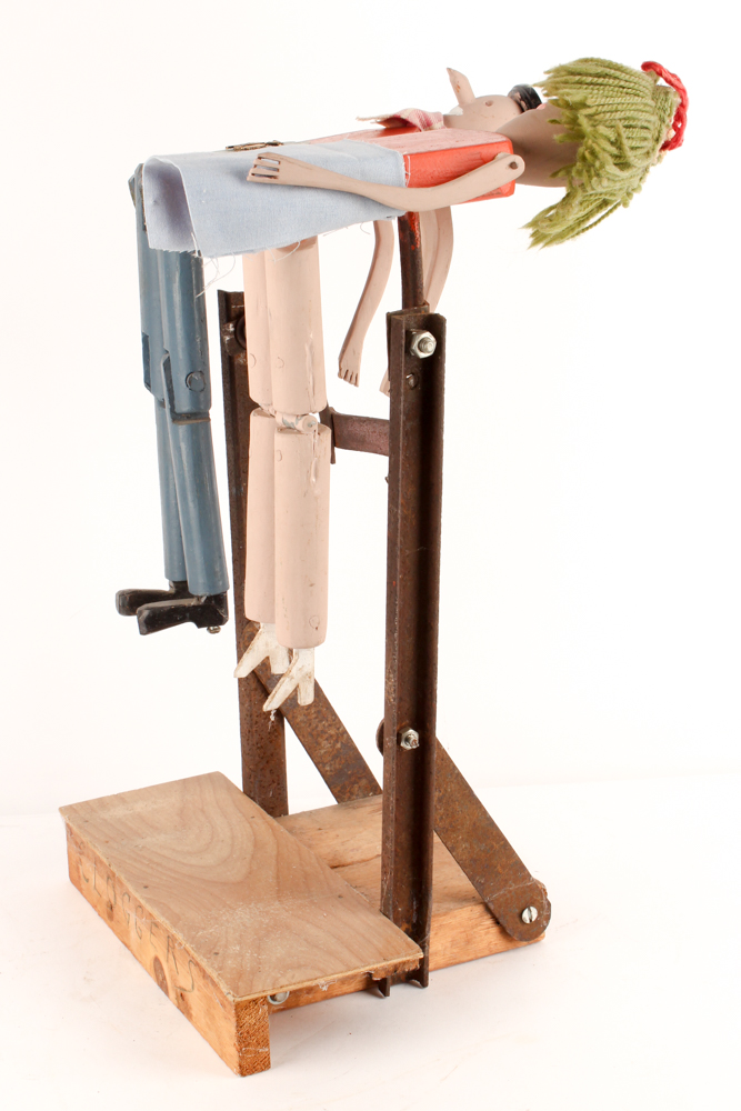 Vintage Clogging Folk Art Puppets