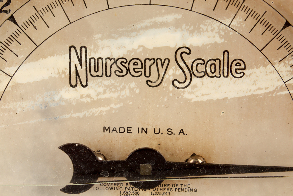 Vintage Baby Scale