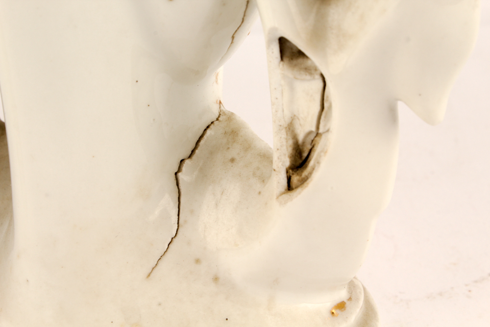 Antique Old Paris Style Porcelain Vases