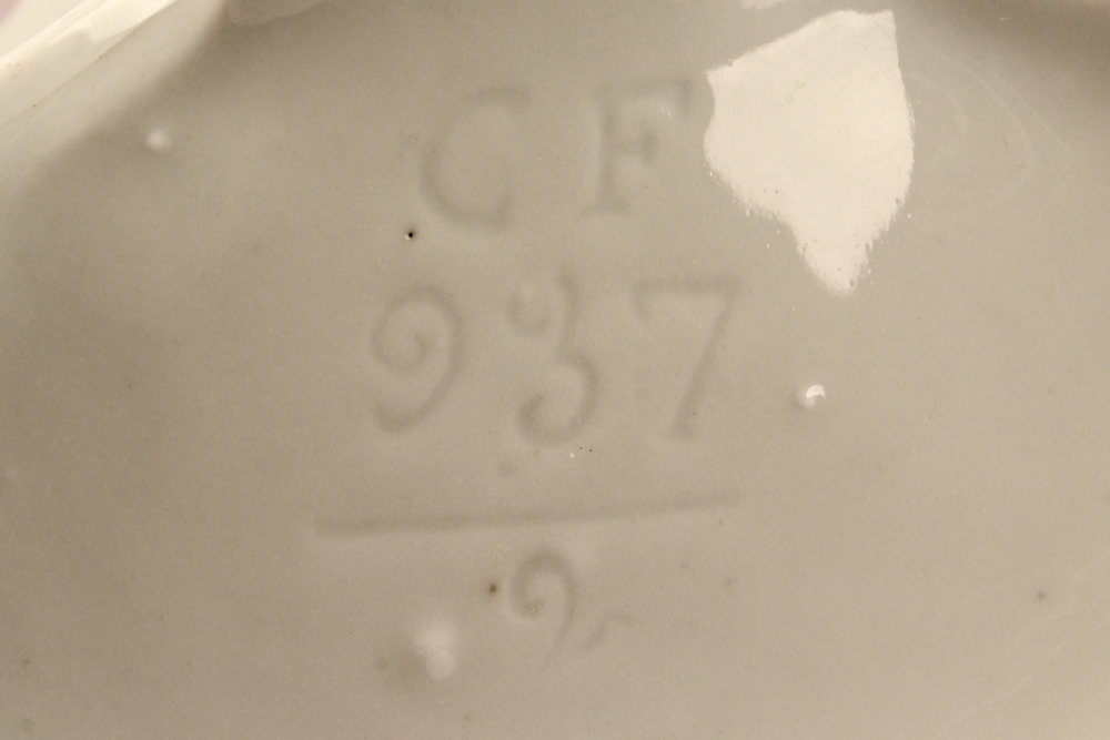 Antique Old Paris Style Porcelain Vases