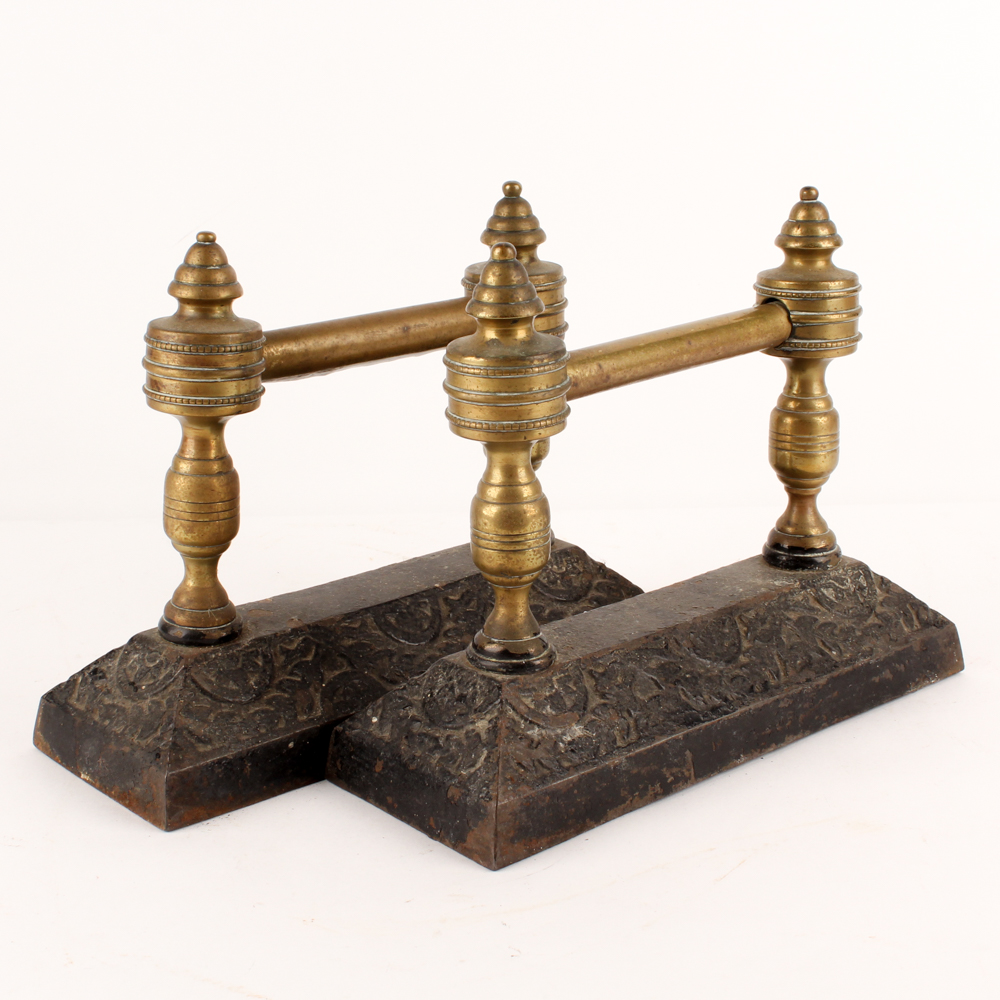 Antique Fireplace Tool Holders