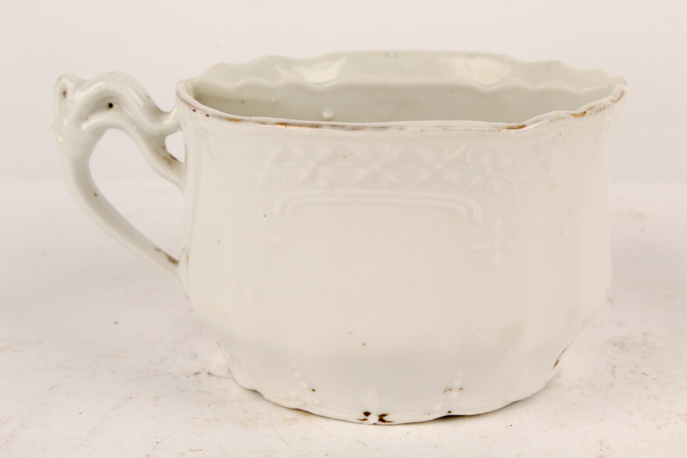 Early 20th Century Bavarian Porcelain Mustache Mugs