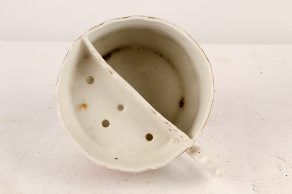 Early 20th Century Bavarian Porcelain Mustache Mugs