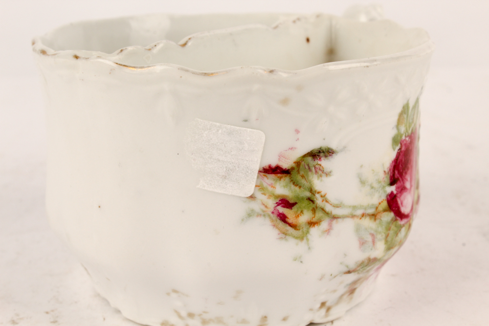 Early 20th Century Bavarian Porcelain Mustache Mugs