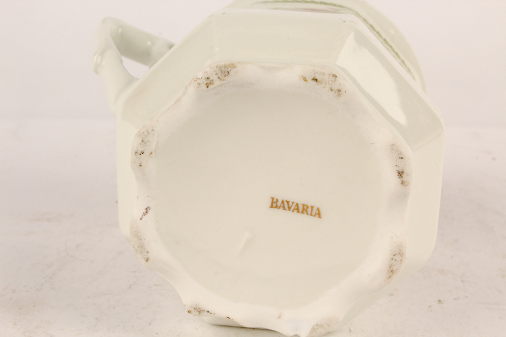 Early 20th Century Bavarian Porcelain Mustache Mugs