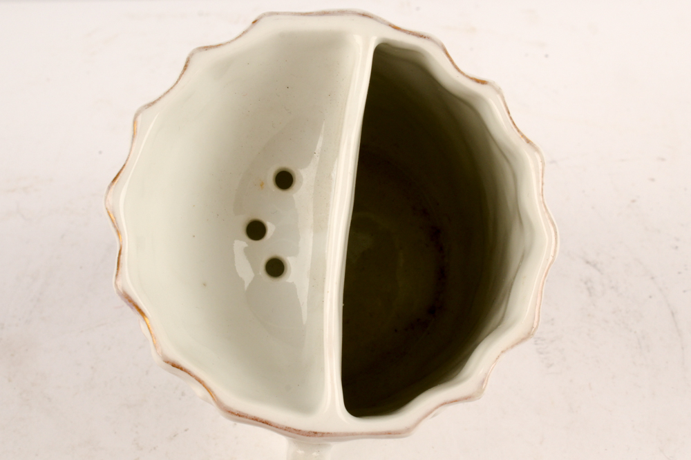 Early 20th Century Bavarian Porcelain Mustache Mugs