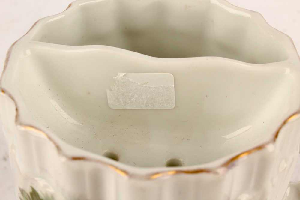 Early 20th Century Bavarian Porcelain Mustache Mugs