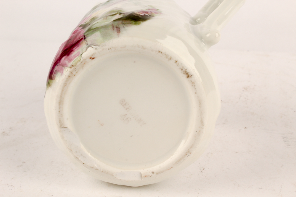 Early 20th Century Bavarian Porcelain Mustache Mugs