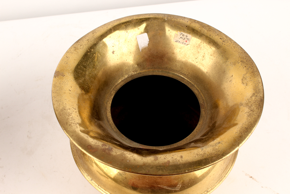 Rochester Stamping Co. Brass Spitoon and Other Spitoons