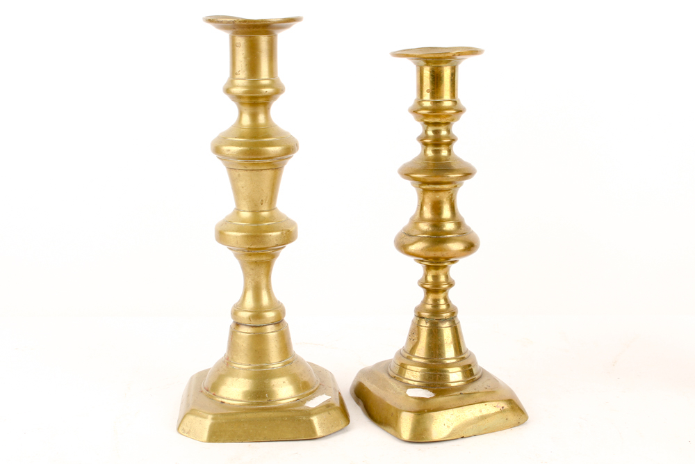 Vintage Brass Candle Holders and Cricket Cages