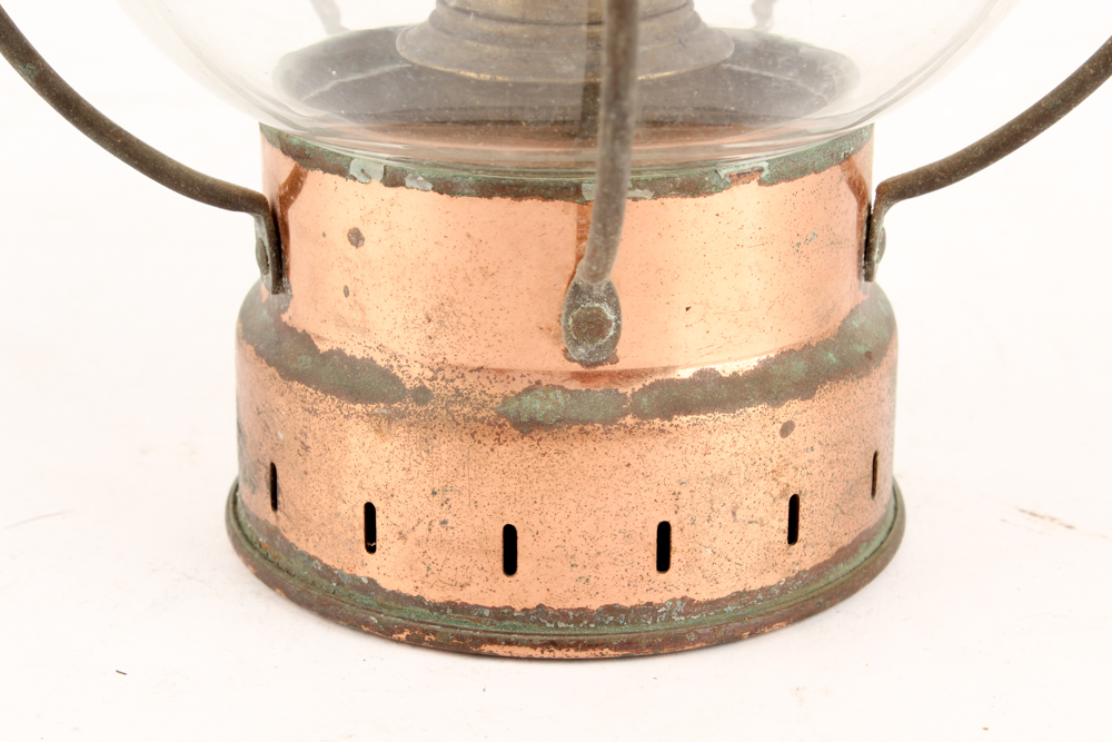 Antique Copper Maritime Lantern