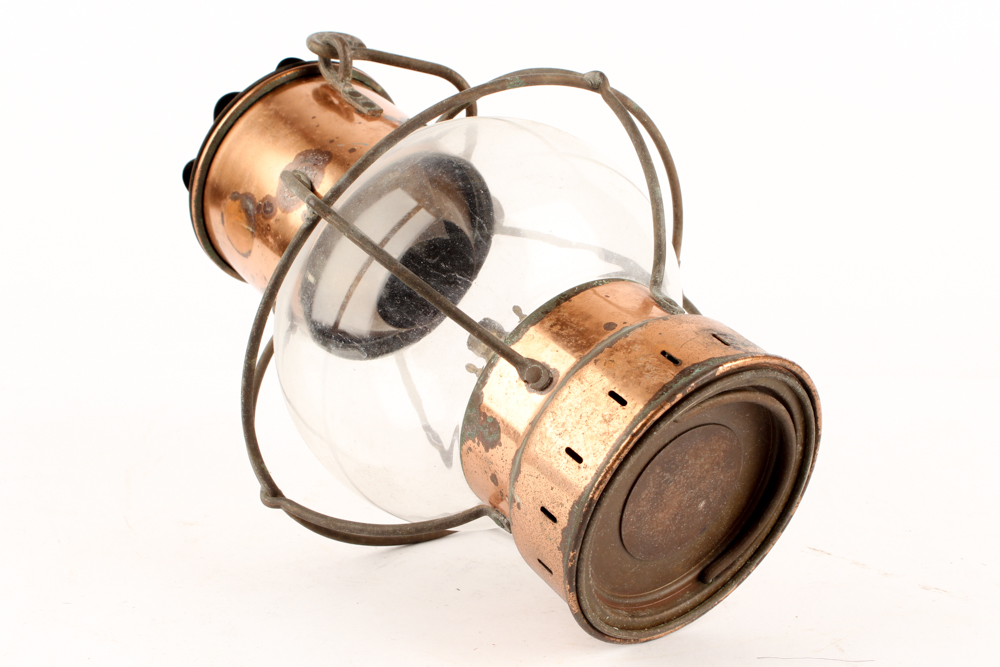 Antique Copper Maritime Lantern