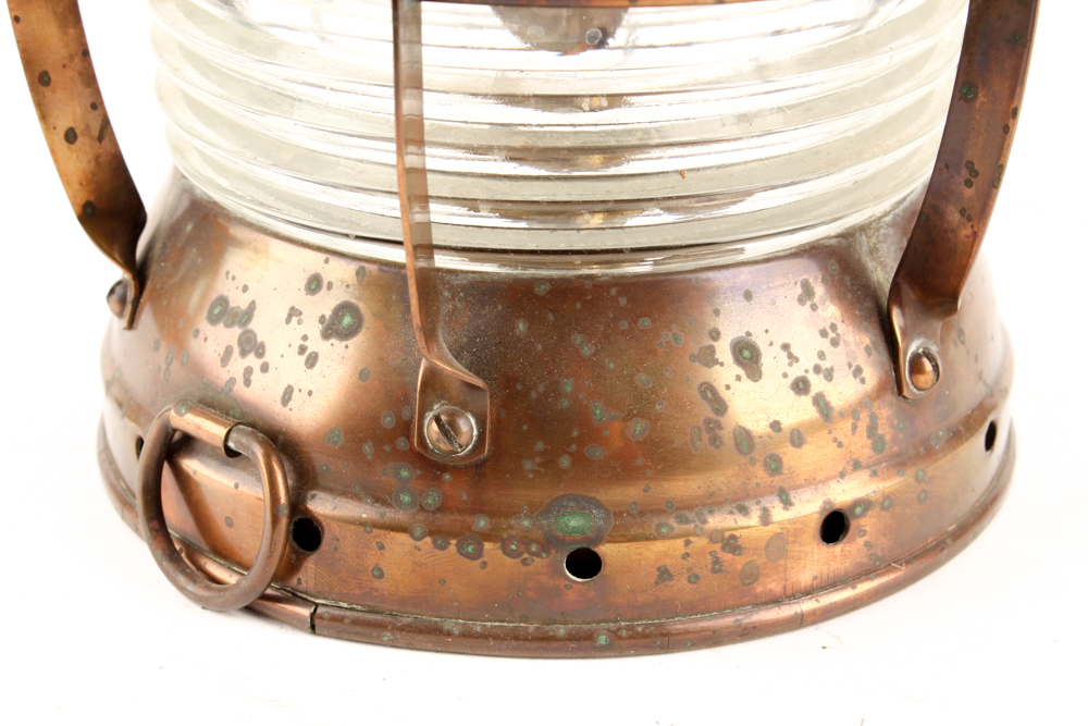 Antique Brass Maritime Lantern
