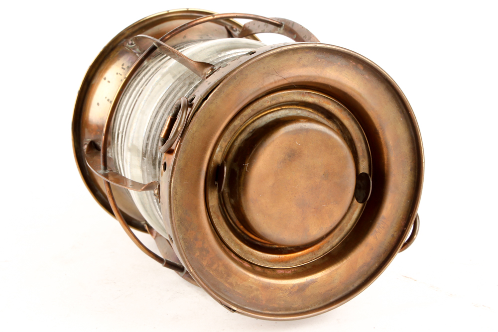 Antique Brass Maritime Lantern