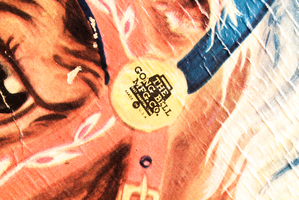 Vintage Horse Push Toy by The Gong Bell Mfg. Co.