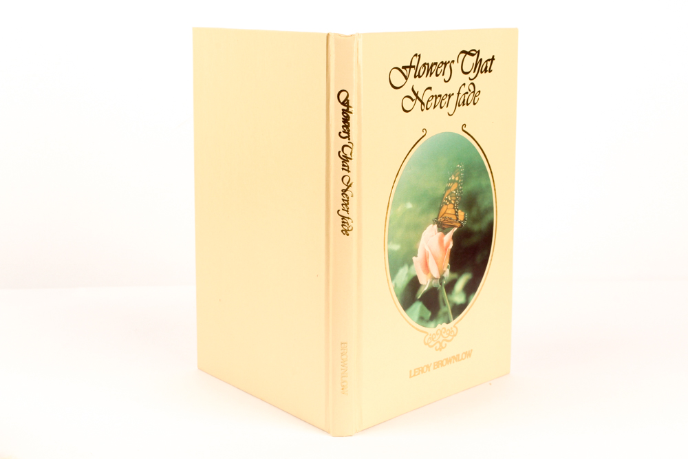 Vintage Flower-Themed Books and Hand-Embroidered Shawl