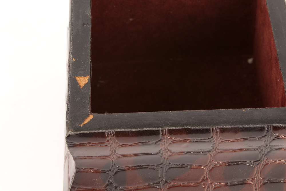 Chinese Box with Vintage Fans