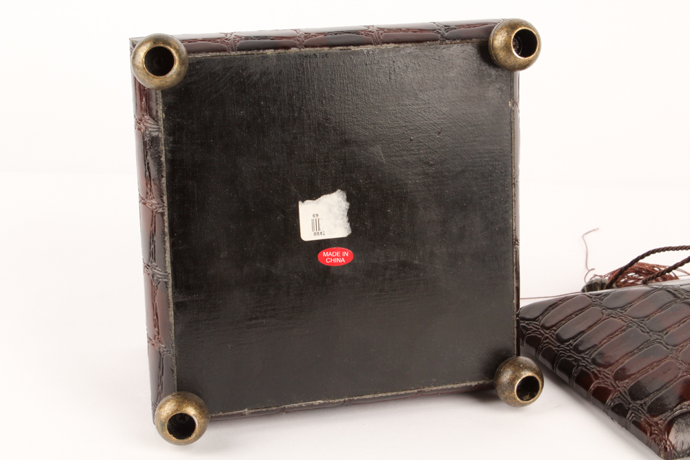 Chinese Box with Vintage Fans