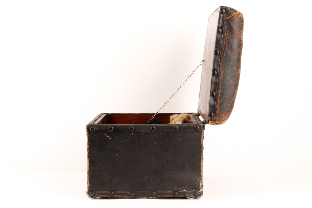 Plush Bears and Antique Chest