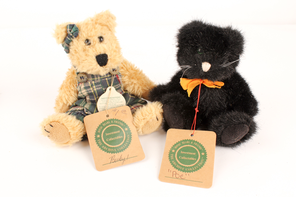 Plush Bears and Antique Chest