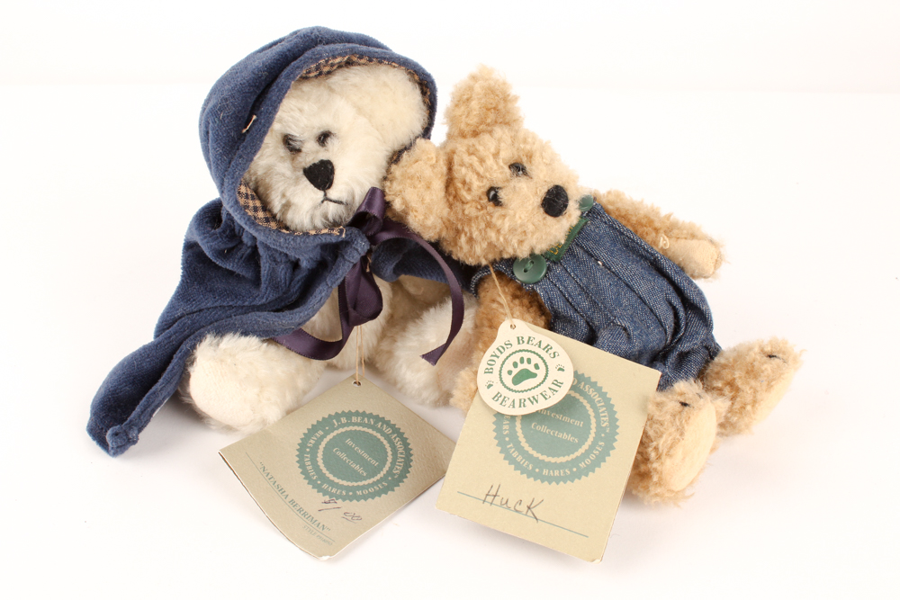 Plush Bears and Antique Chest