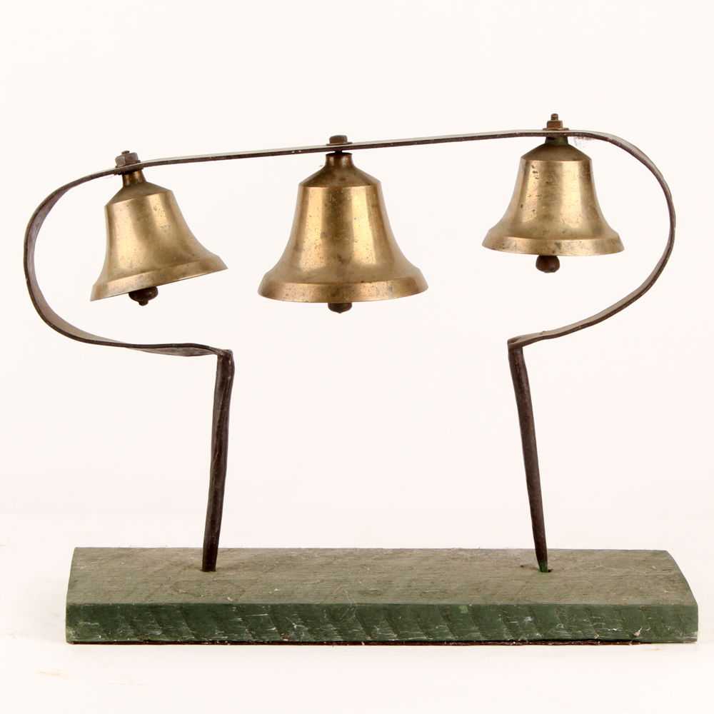 Antique Horse Harness Brass Sleigh or Carriage Bells